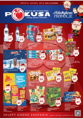 Plakat Mikołajkowe promocje